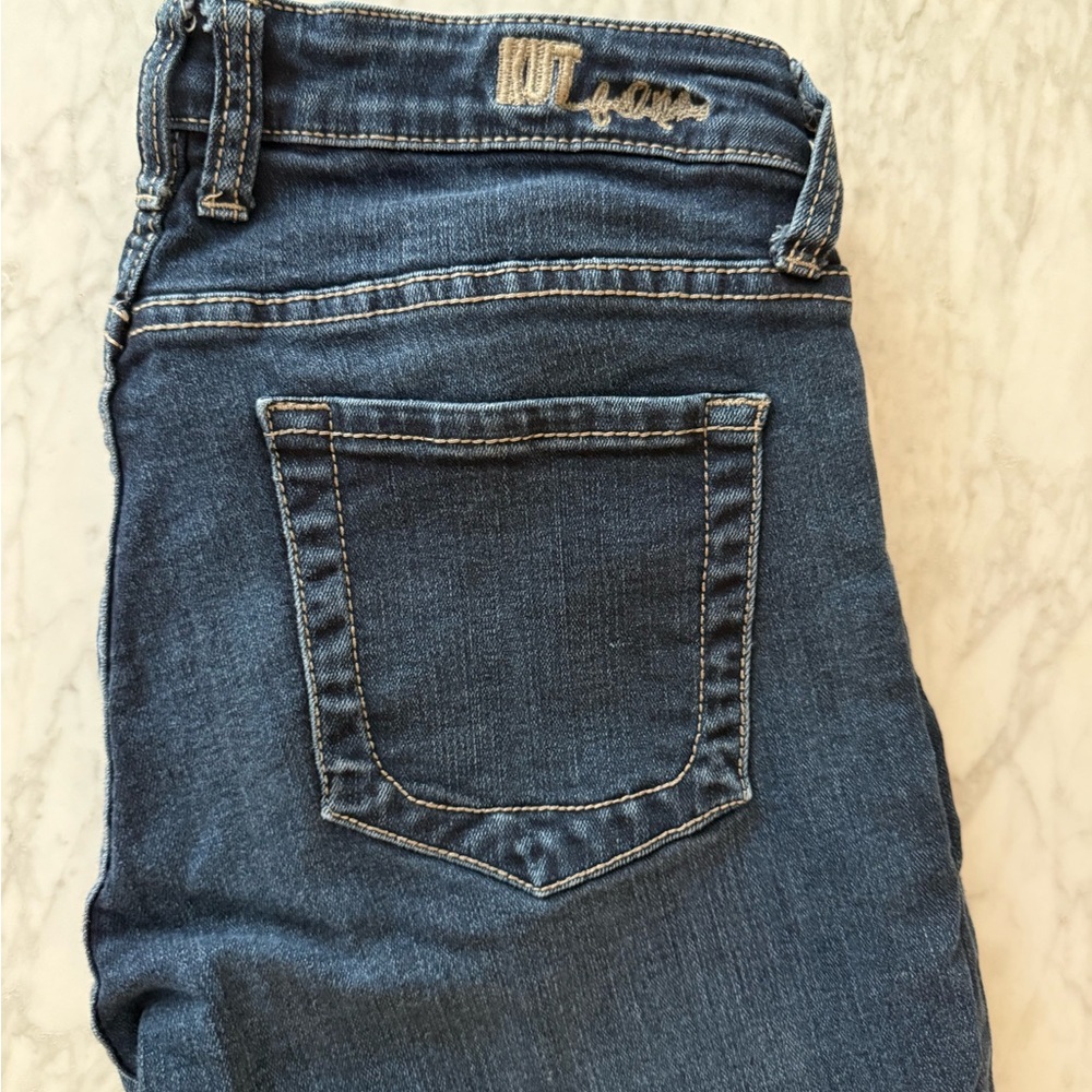 Kut from the Kloth Blue Skinny Jeans with Stretch Diana Skinny